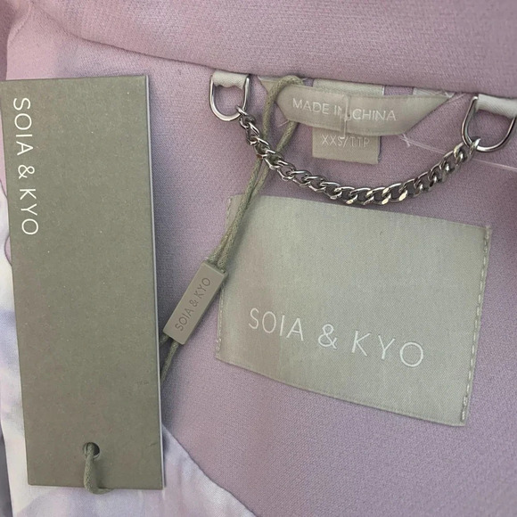 Soia & Kyo Bartha Coat in Lavender Purple - Picture 11 of 12